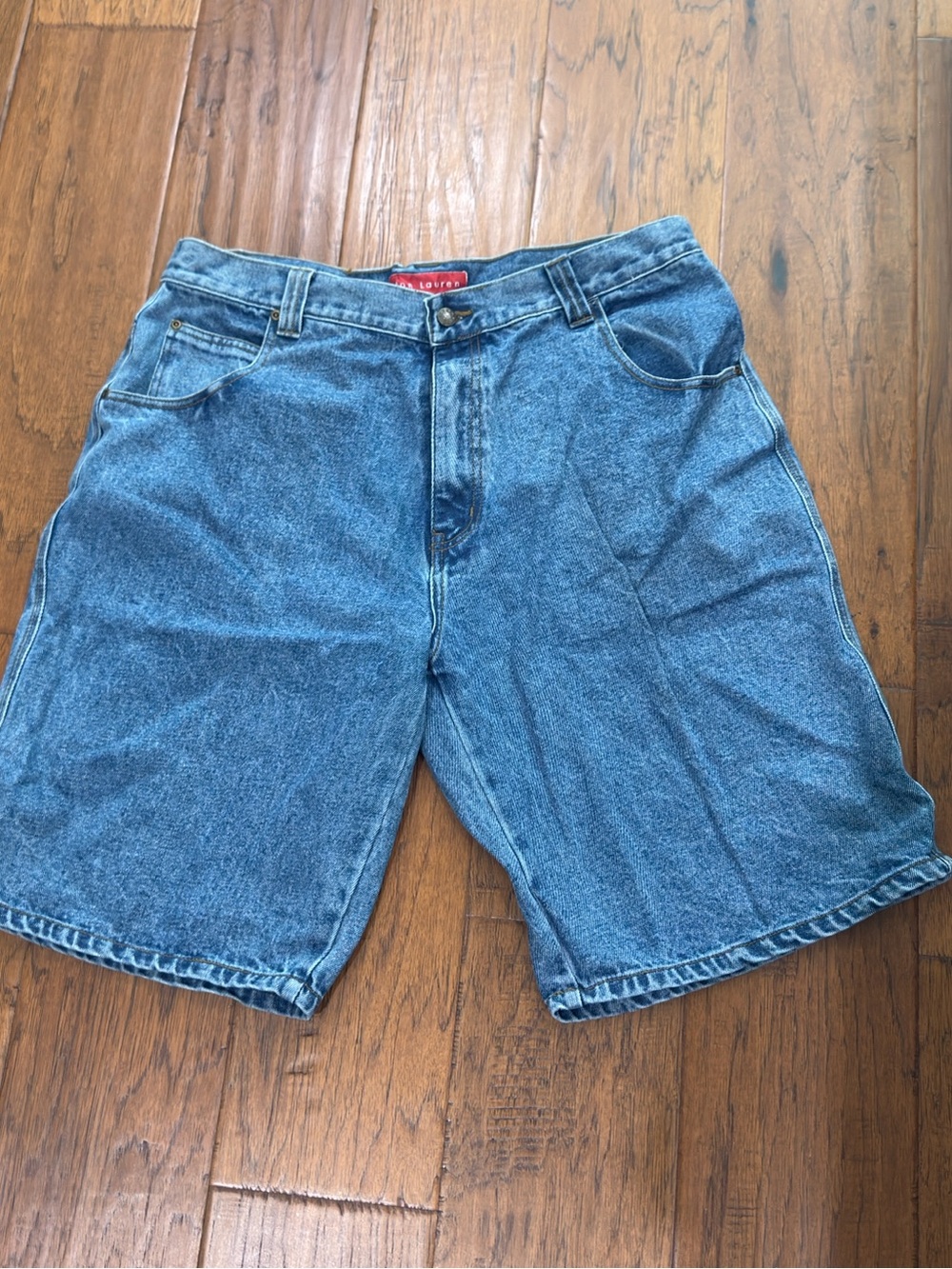 Classic Men's Denim Shorts - Blue